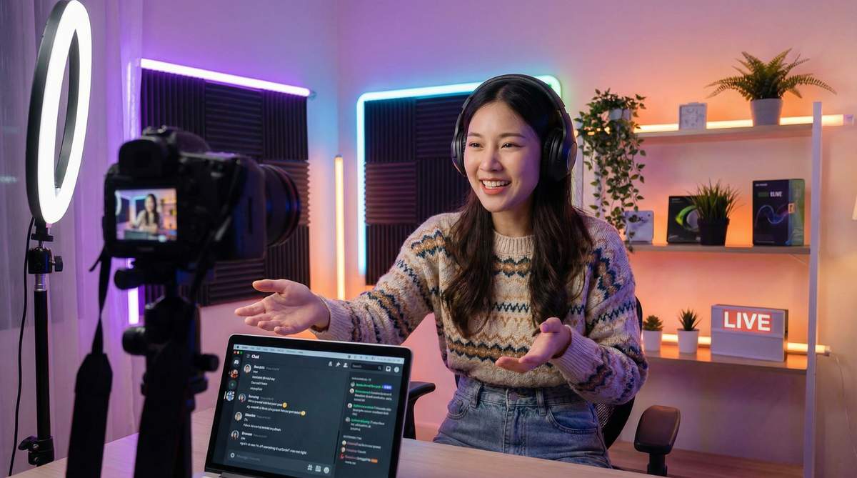 葫芦影业原创视频：美女主播直播精彩回放